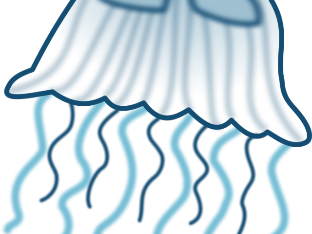Jellyfish Clipart 4 Fish - Jellyfish Clipart (640x480)