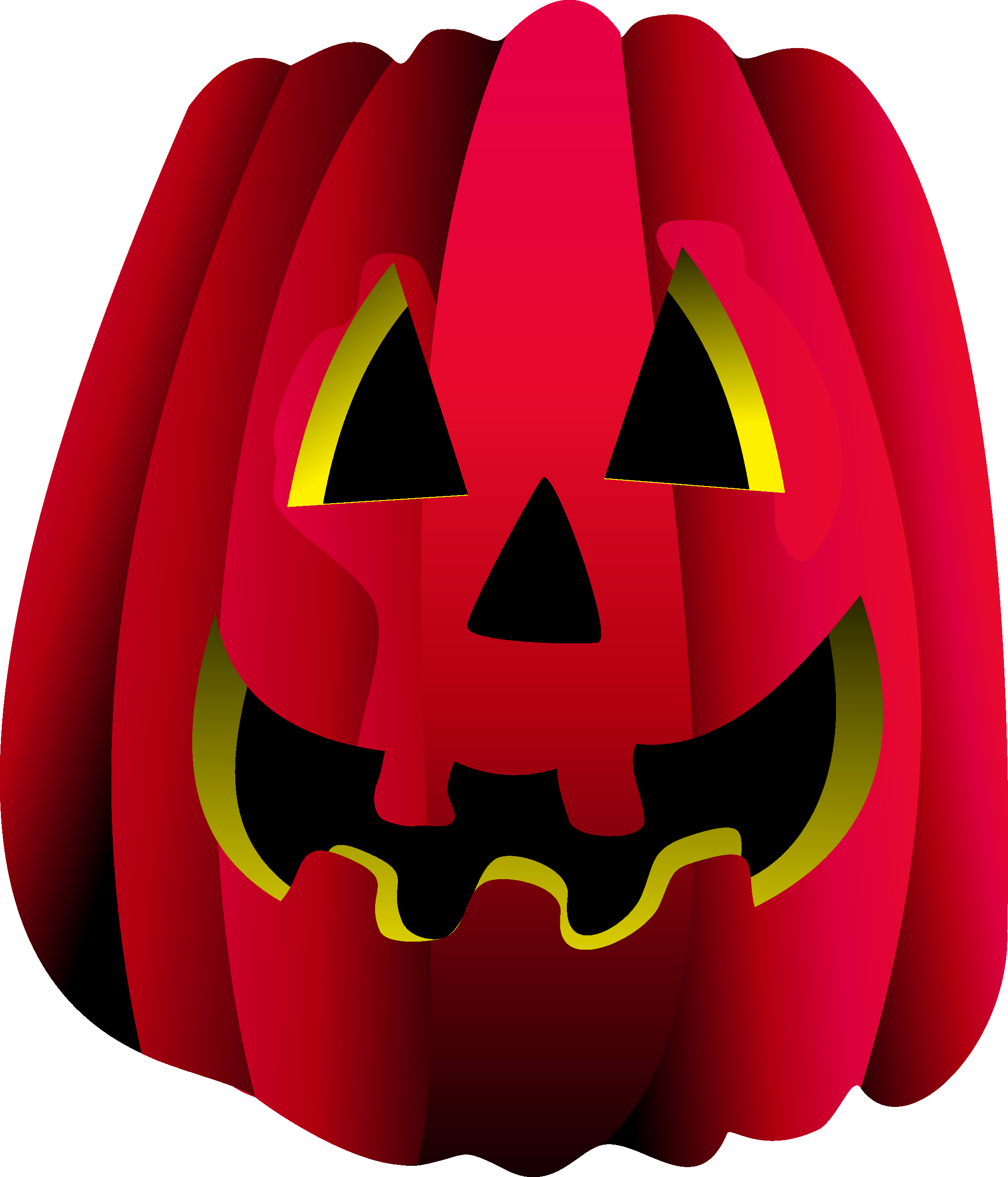 Jack O Lantern Calabaza Halloween Illustration Transprent - Jack-o'-lantern (2244x2620)