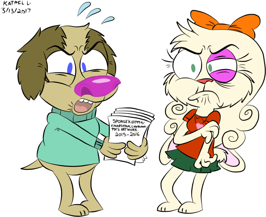 Clip Art Freeuse Library Looking At Your Old Artworks - Edward And Sarah Deviantart (1043x765)