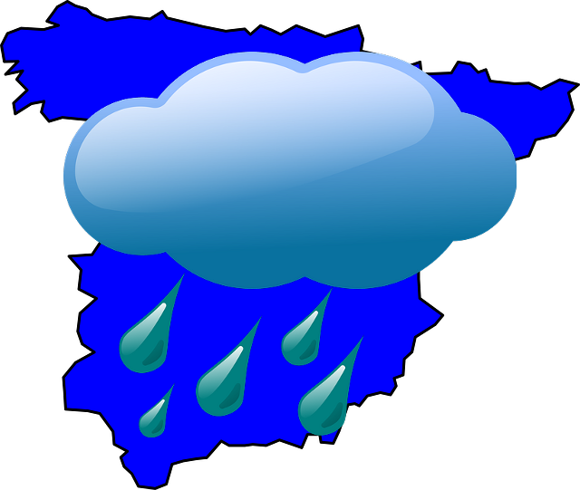 Llueve Sin Parar - Spain Clip Art (640x541)