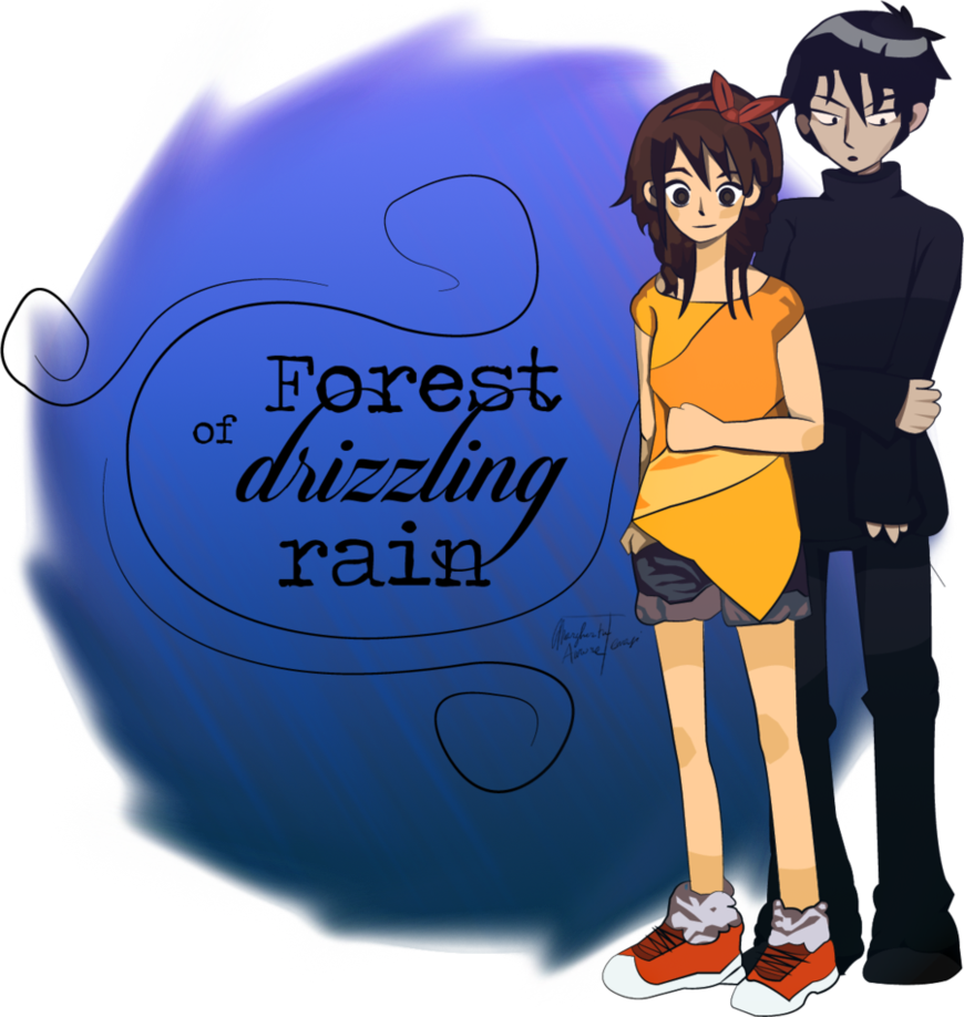 Forest Of Rain Fan Art By Maggielittleflower - Forest Of Drizzling Rain Suga Sprite (870x918)