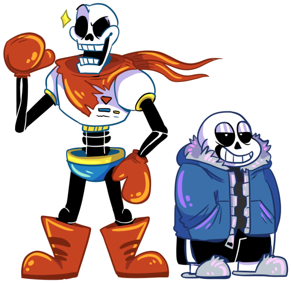 Papyrus By Shoutmilo On Deviantart - Sans And Papyrus Png (600x600)
