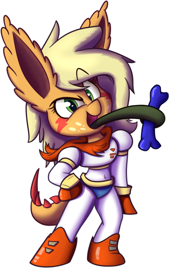 Ear Clipart Monster Ear - Applejack As Papyrus (1228x1024)