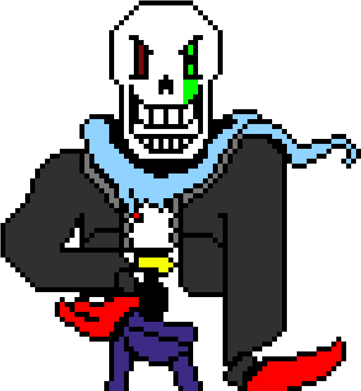 Humanover Papyrus - Pg Underswap Papyrus Sprite (840x800)