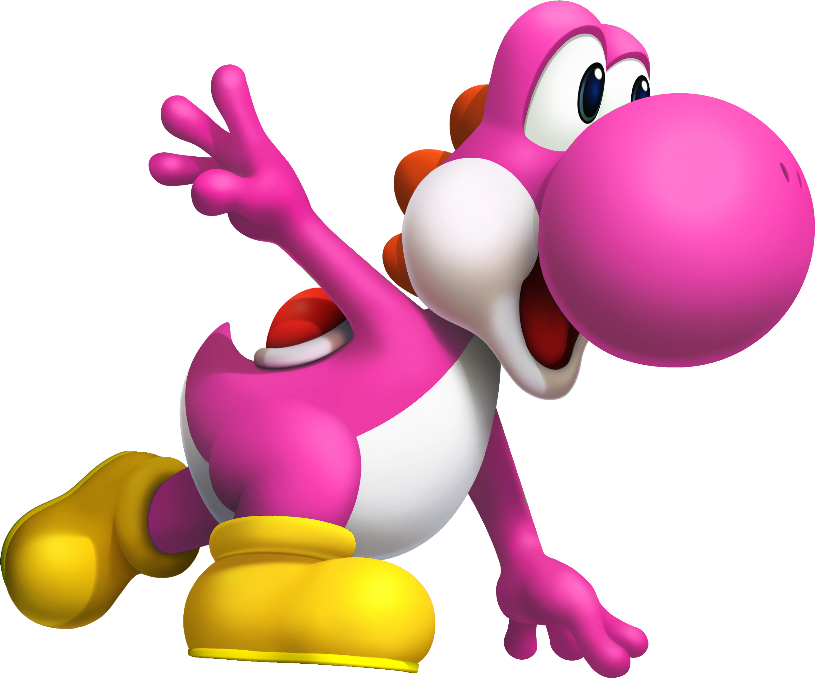 Yoshi Clipart Pink - Sonic At The Olympic (2662x2246)
