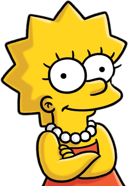 Clip Art Images - Lisa Simpson Transparent Background (539x609)