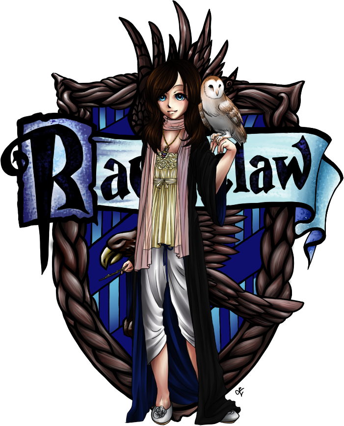 Ravenclaw By Zizanchan On Deviantart - Ravenclaw Crest (701x869)
