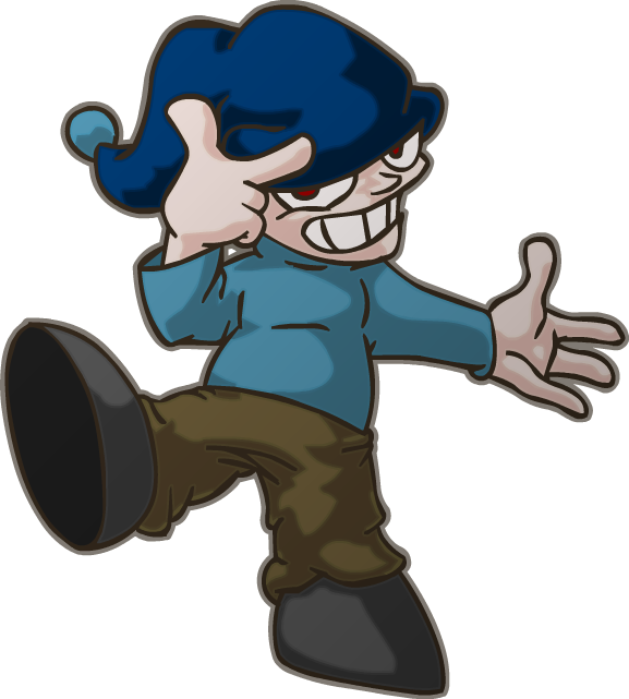 Fuck You Asshole By Sinistr - Cartoon (577x641)