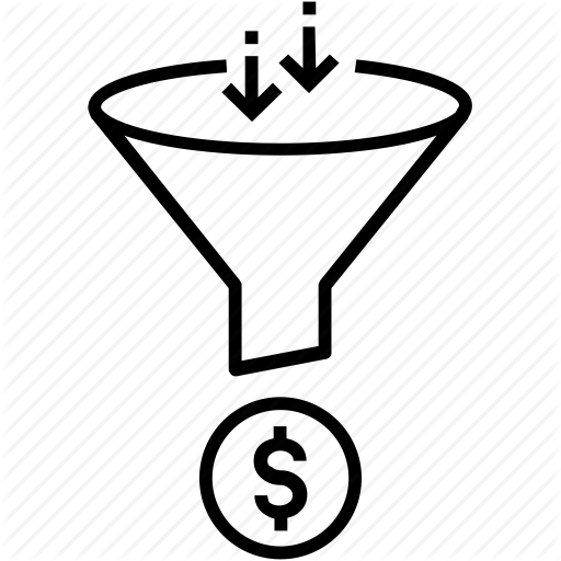 Sales Funnel Icon Clipart Sales Process - Vector Graphics (512x512)