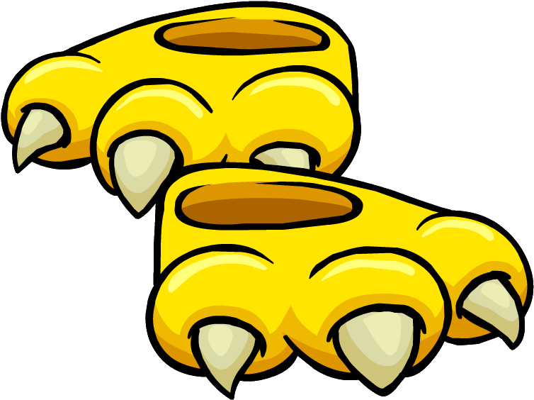 Feet Clipart Rooster - Patas De Gallo Caricaturas (773x594)