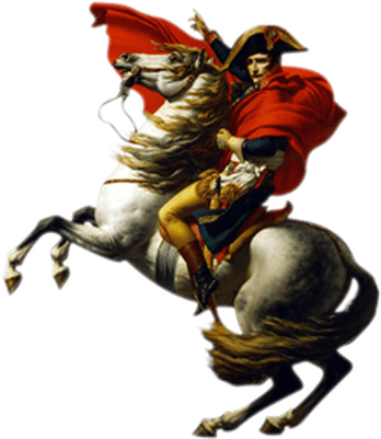 Napoleon On Horse - Napoleon Bonaparte On Horseback (400x400)