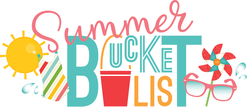Summer Bucket List - Graphic Design (800x347)