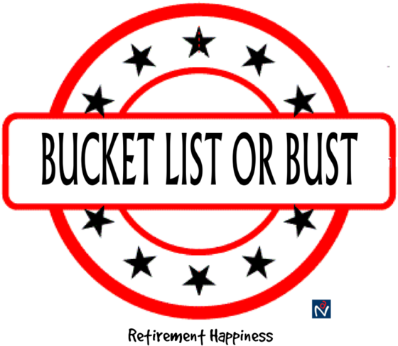 Bucket List Or Bust Mens T Shirt Olderhood Gifts By - Fallout 3 Enclave Logo (600x500)