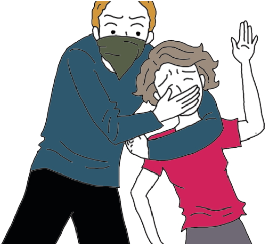 Dreaming Clipart Rich Man - Girl Kidnap Cartoon (640x480)