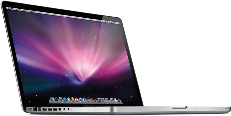 Mac Laptop Png Picture - Macbook Pro Early 2009 (753x387)