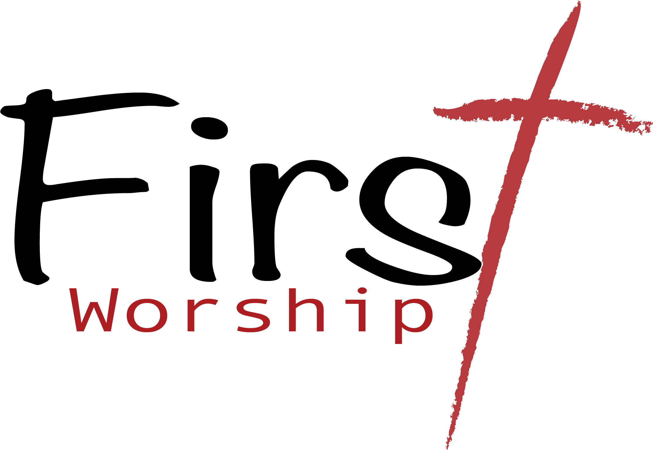 First Is Our Modern Worship Service - Calligraphy (2244x1535)