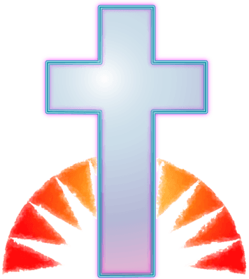 Cross Sunrise Clipart - Cross (356x400)
