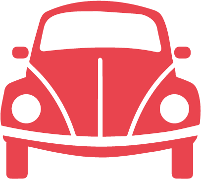 Vw Campervan And Beetle Hire Suffolk - Old Vw Beetle Drawing (407x376)