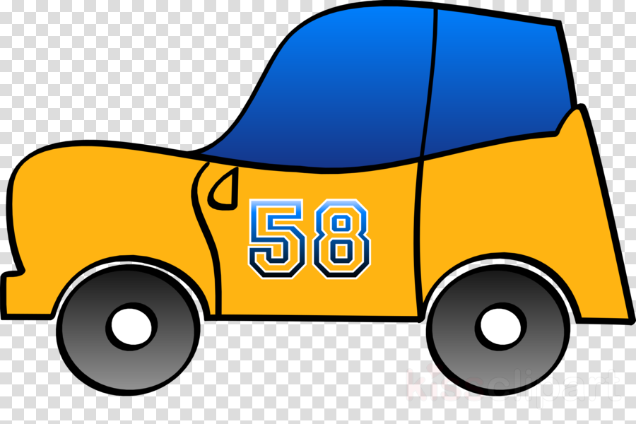 Yellow Clipart Car Volkswagen Clip Art - Funny Christmas Hats Transparent Clipart (900x600)