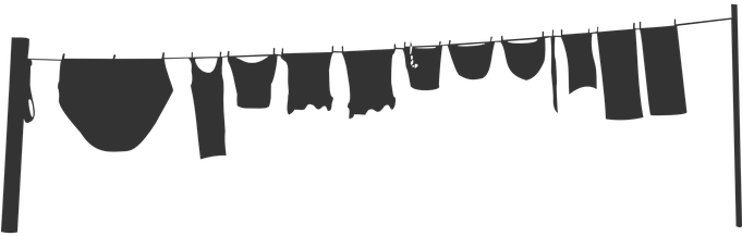 Clothesline, Washing Line, Laundry - Clothes Line Clip Art (680x340)