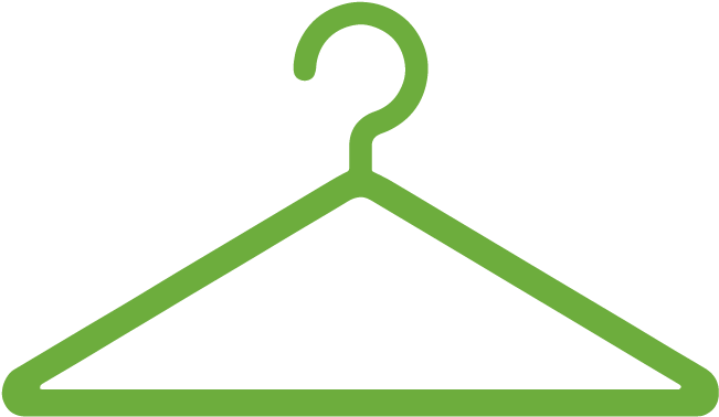 Laundry Shorts Line - Coat Hanger Logo (834x834)