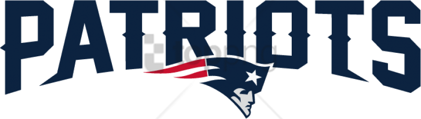 Free Png New England Patriots Wordmark Png Image With - New England Patriots Logo (850x241)
