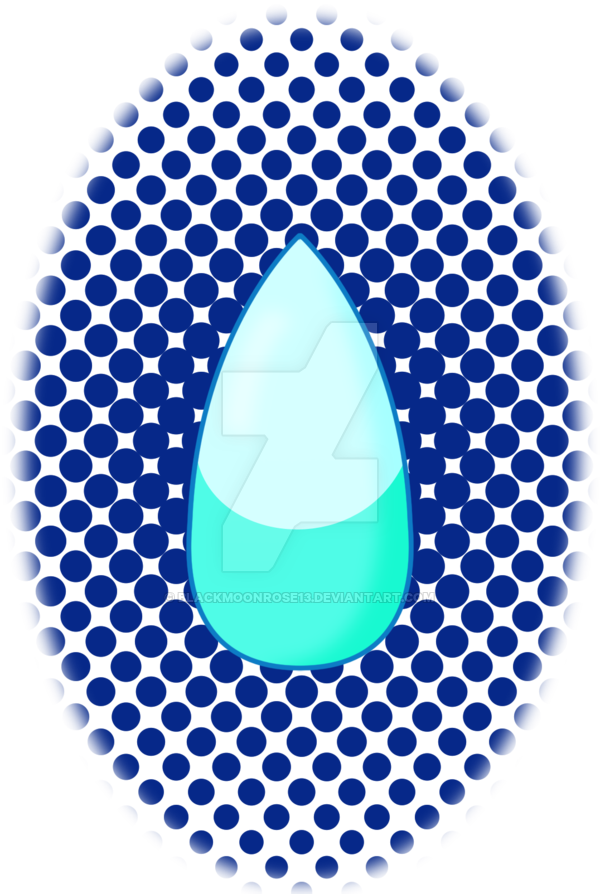 Tag - Teardrop - Blue Pearl Gem (600x894)