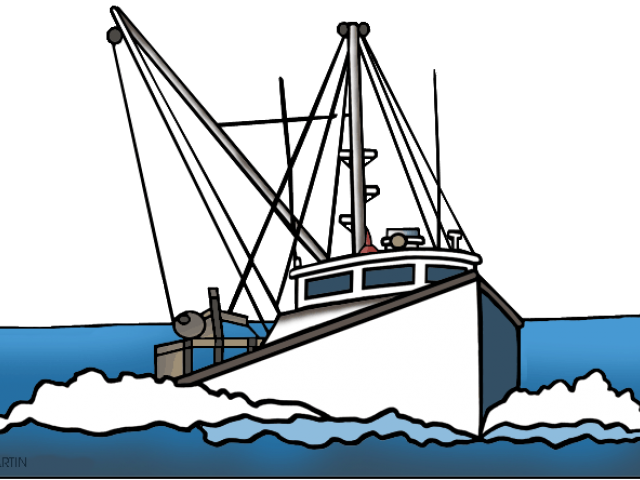 Fishing Boat Clipart Military Boat - Fishing Boat Clipart Transparent (640x480)