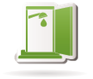 Bathroom And Toilet Objects - Graphic Design (369x399)