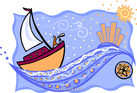 Telescope Clipart Ship - Age Of Exploration (480x328)