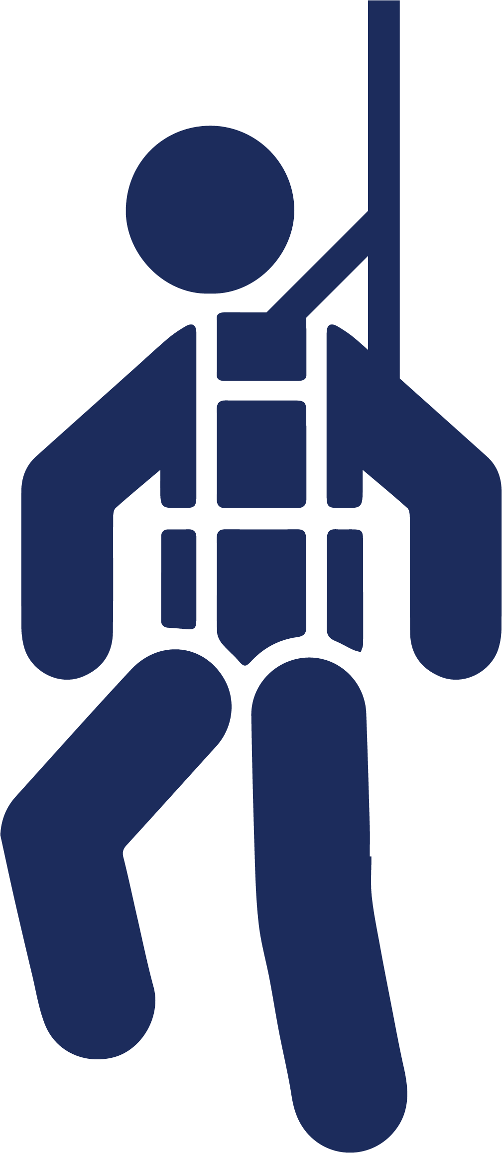 Fall Protection - Fall Protection Symbol (1008x2314)