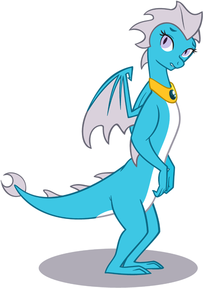 Queencold, Dragon, Dragoness, Jewelry, Lip Bite, Necklace, - Cartoon (539x627)