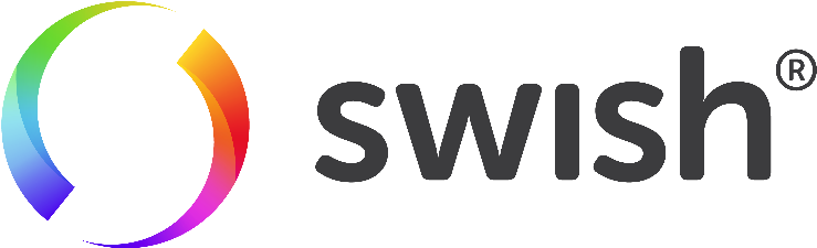 Ideas Klarna Swish Visa Mastercard Swish Logo Transparent - Swish Payment (739x225)