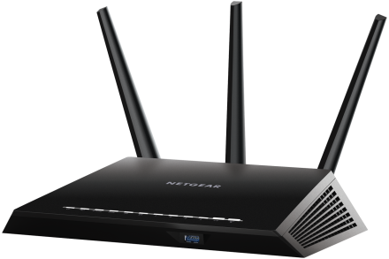 R6700 Wifi Routers Networking Home Netgear - Nighthawk Ac1900 (440x293)