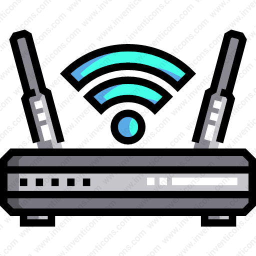 Wifirouter Wifisignal Wirelessinternet Modem Connection - Wifirouter Wifisignal Wirelessinternet Modem Connection (512x512)
