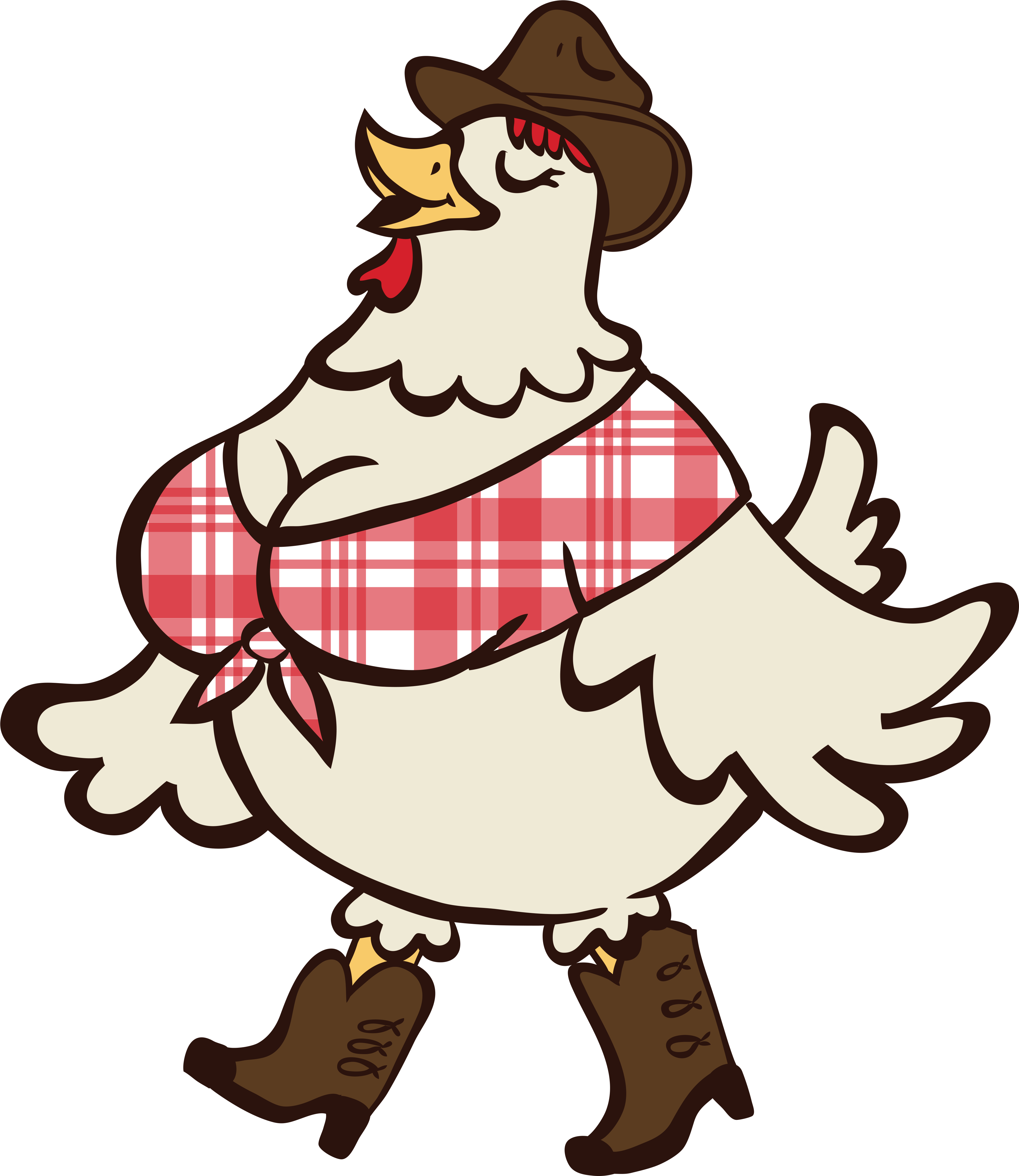 A Dolly Parton - Fat Hen Cartoon (4380x5050)