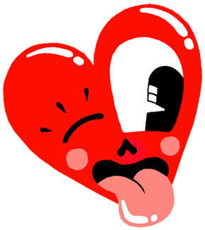 Heart Transparent Happy - Illustration (576x624)