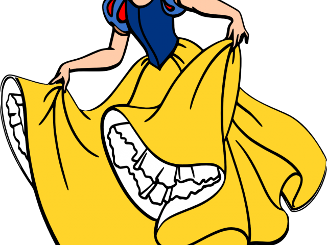 Snow White Clipart File - Drawing Of Snow White (640x480)