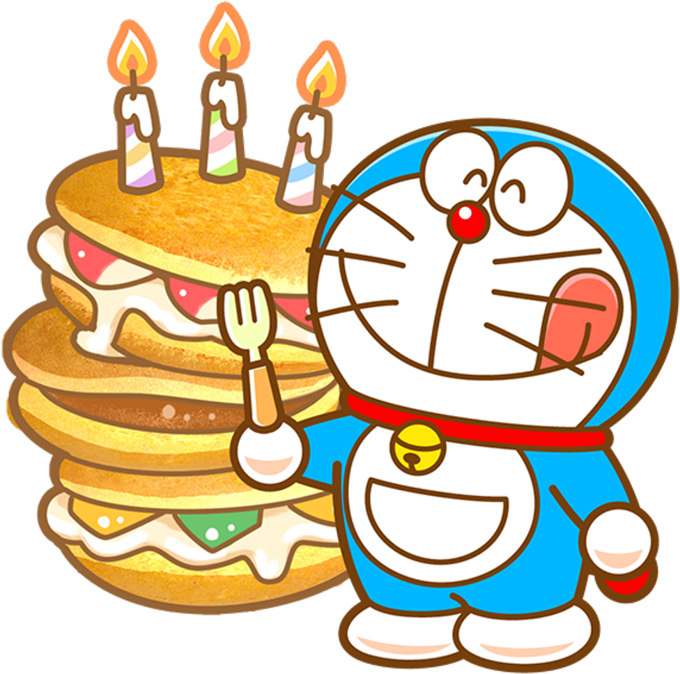 Doraemon - Happy Birthday Doraemon Designs (1024x1024)
