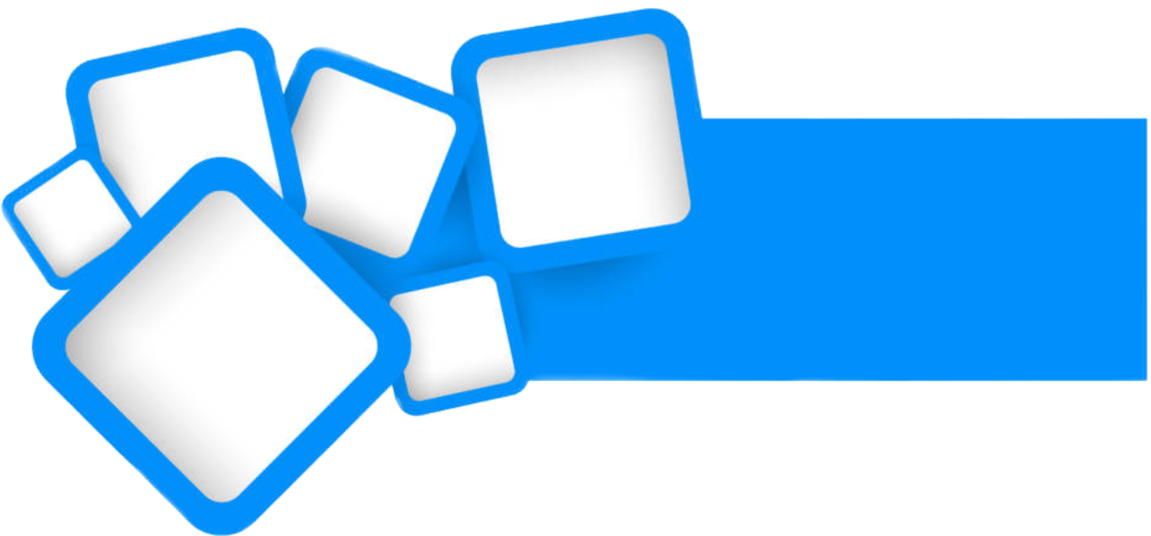 Blue Square Vector - Square Design Vector Png (1288x721)