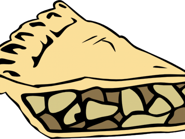 Japanese Food Clipart Apple - Apple Pie Slice Clipart (640x480)