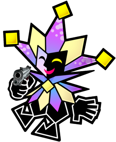I Don't Have An Excuse For This One Just Take It - Super Paper Mario Dimentio (400x470)