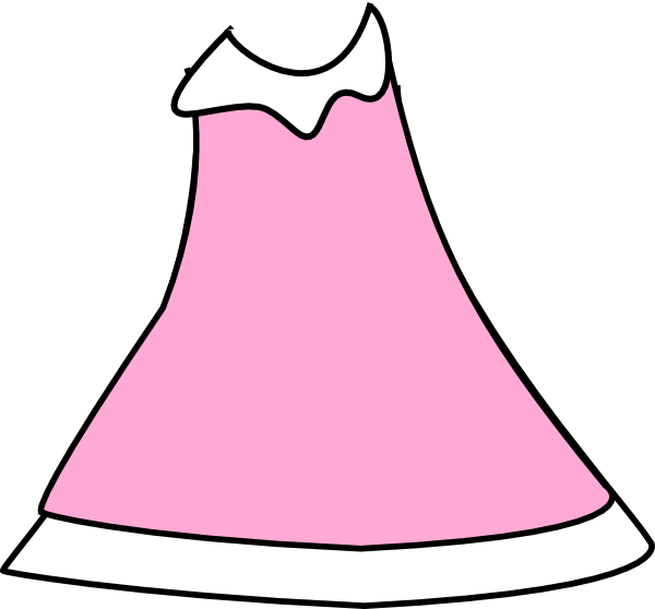 Dress Clip Art At Clker Com Vector - Dress Clip Art At Clker Com Vector (600x558)