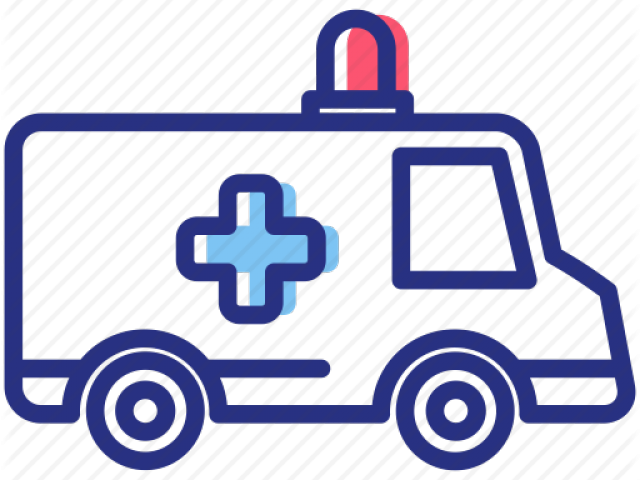 Ambulance Clipart Emergency Department - Icono Ambulancia (640x480)