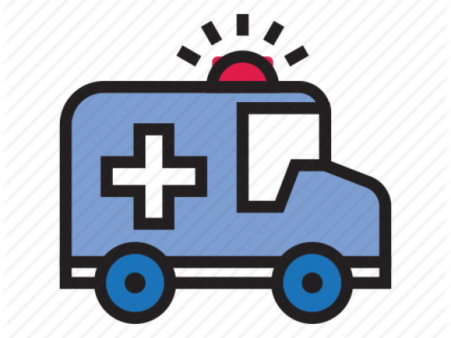 Ambulance Clipart Ambulance Driver - Transportation To Hospital (640x480)