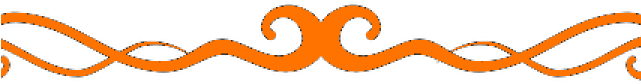 Orange Clipart Divider - Vintage Border Line Png (640x480)