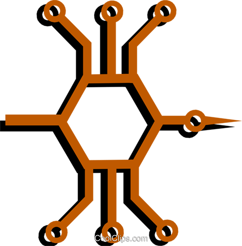 Circuit Boards Royalty Free Vector Clip Art Illustration - Circuit Boards Royalty Free Vector Clip Art Illustration (473x480)
