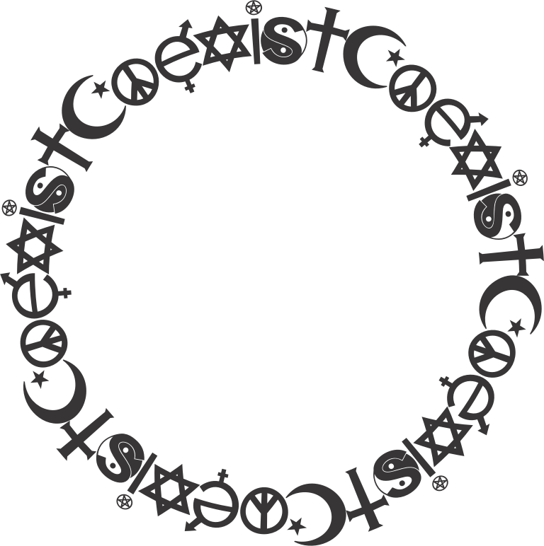 Medium Image - Black Round Frames Png (768x772)