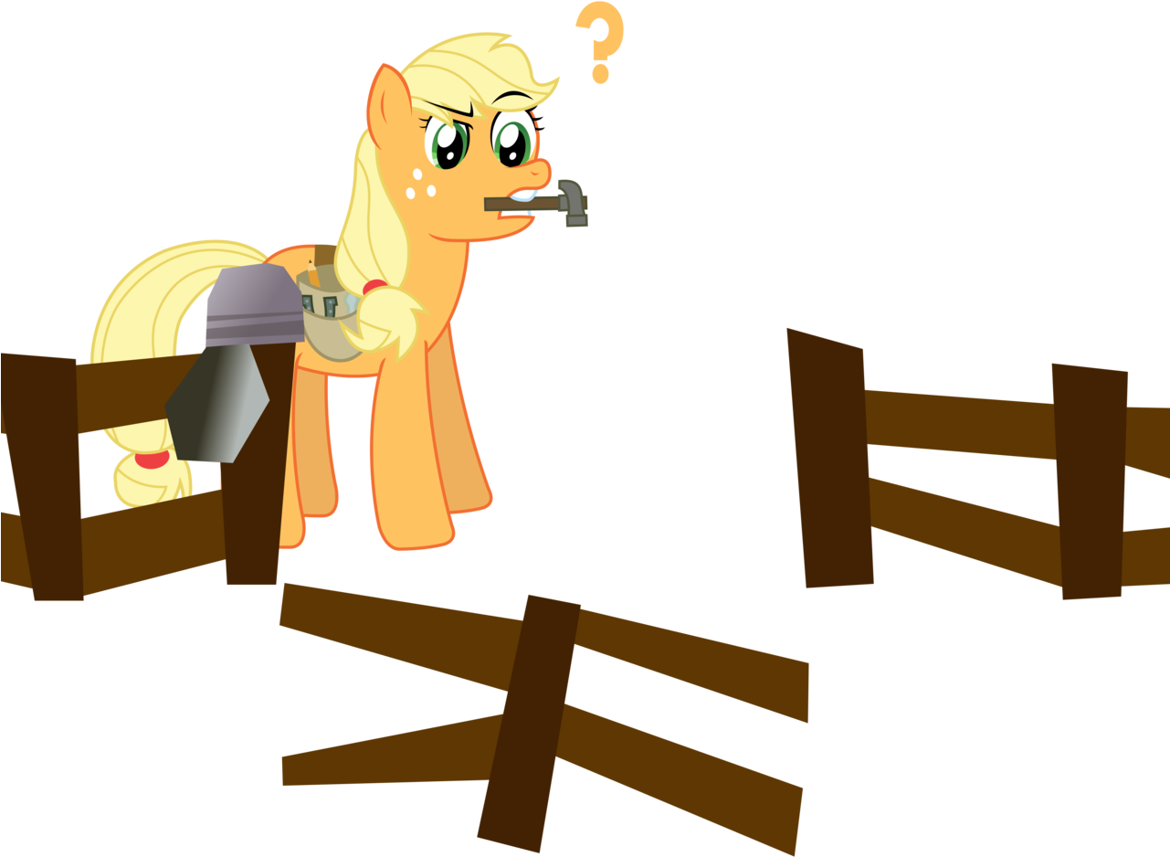 Sketchmcreations, Fence, Hammer, Inkscape, Mouth Hold, - Cartoon (1280x958)