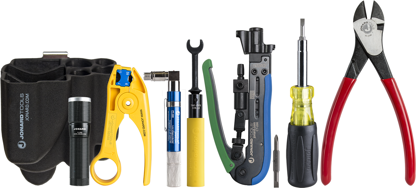 Tk-85 Coax Tool Kit - Catv Technicians Service Kit (1800x893)